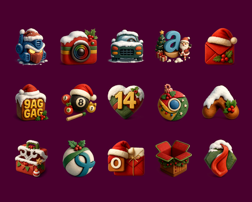 Christmas Fun Icon Pack screenshot 2