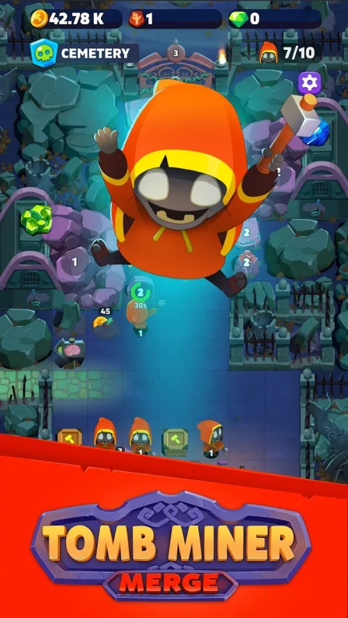 Tomb Miner – Idle Merge screenshot 2