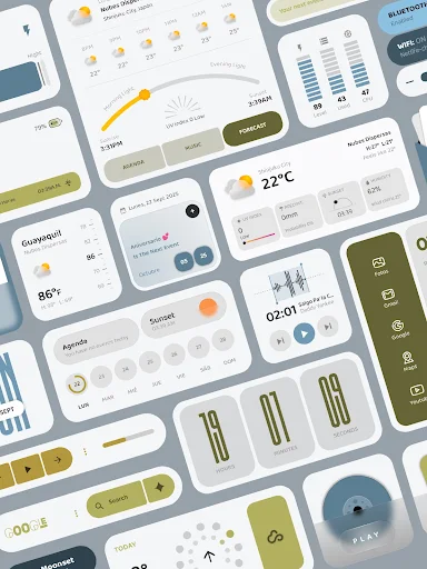 Aether Widgets KWGT screenshot 2