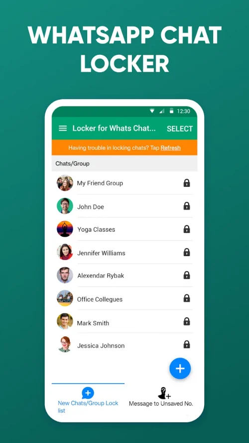 Locker for Whats Chat App screenshot 2