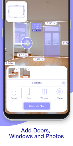 AR Plan 3D Tape Measure, Ruler screenshot 2