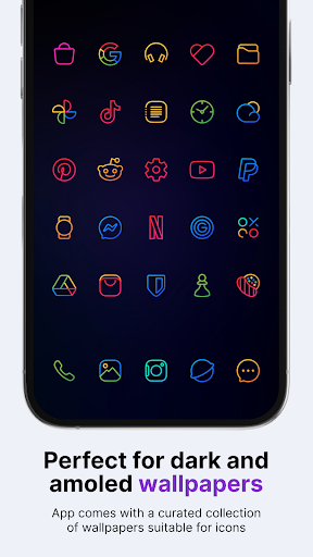 Caelus: linear icon pack MOD screenshot 2