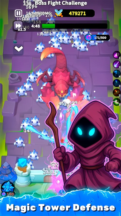 Archmagic Survivors Magic TD screenshot 2