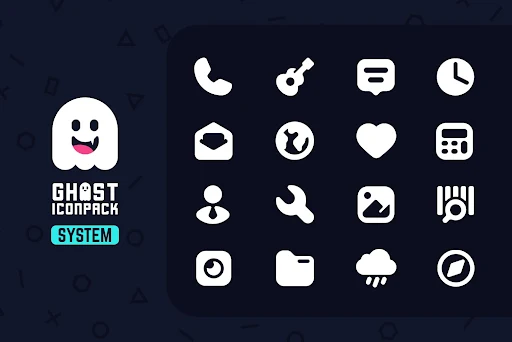 Ghost IconPack screenshot 2