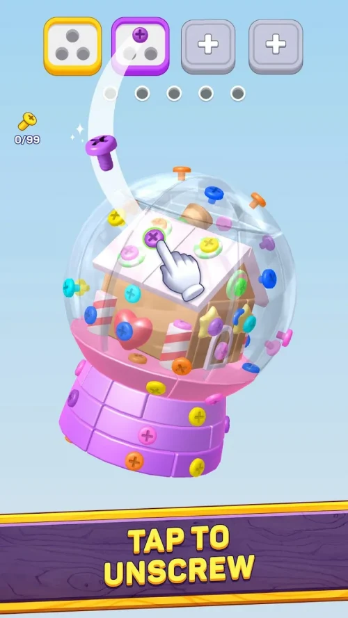 Screwzle 3D: Screw Sort screenshot 2
