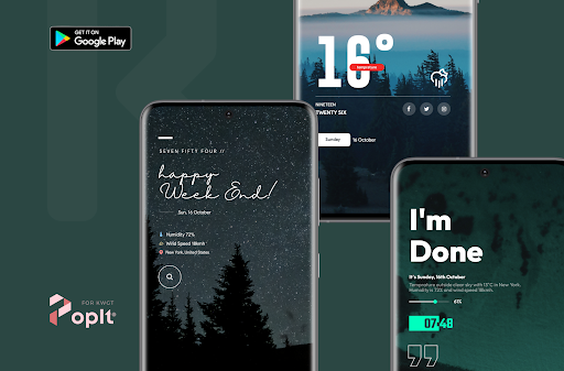 PopIt KWGT screenshot 2