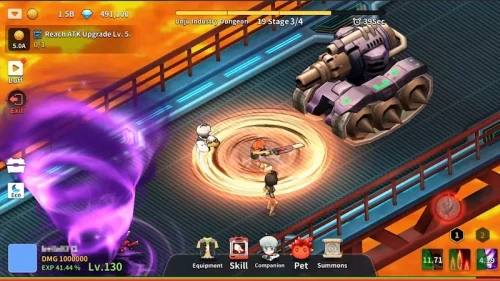 Red Desert : team RPG screenshot 2