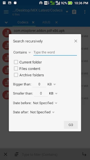 MiXplorer Silver File Manager screenshot 2