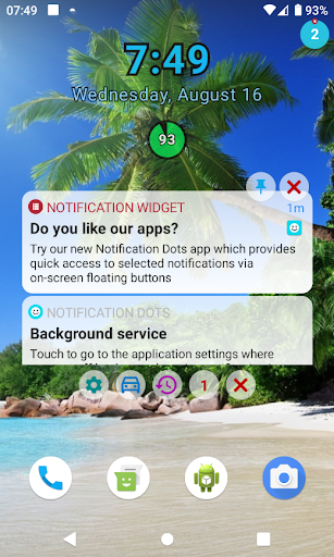Notification Widget MOD screenshot 2