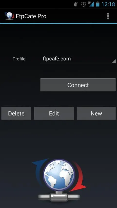 FtpCafe FTP Client screenshot 2