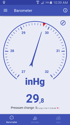 Barometer & Altimeter screenshot 2