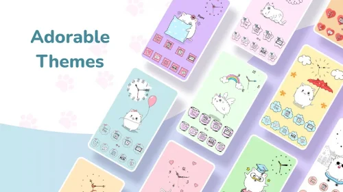 Cute Cat Launcher screenshot 2