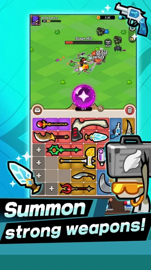 Backpack Survivors : Idle RPG screenshot 2