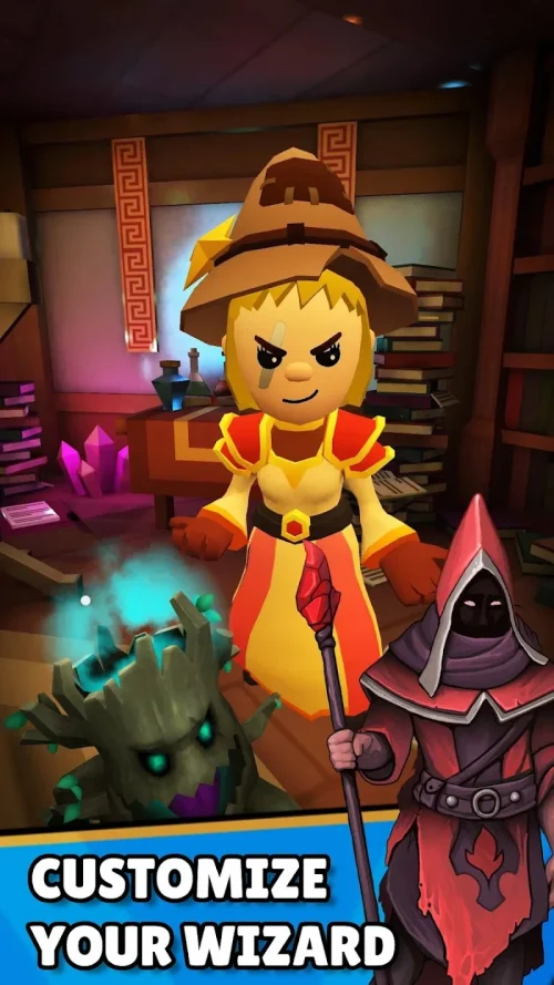 Idle Wizard: Tower Defense RPG screenshot 2