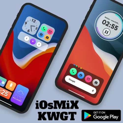 iOsMiX KWGT screenshot 2