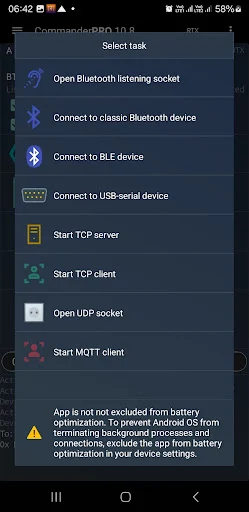 Bluetooth Commander Pro screenshot 2