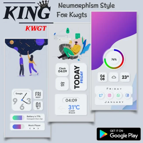 KinG KWGT screenshot 2