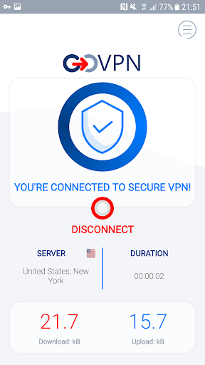 GOVPN screenshot 2