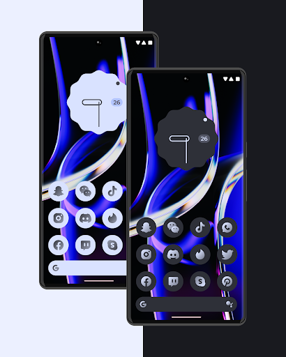 Saga Material You icons screenshot 2