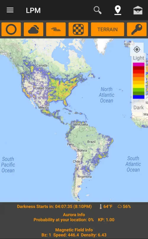 Light Pollution Map – Dark Sky screenshot 2