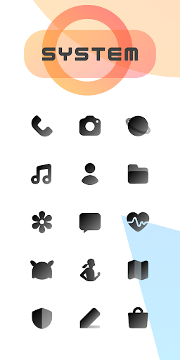 CHIC DARK Icon Pack screenshot 2