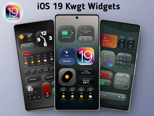 iOS 19 Kwgt MOD screenshot 2