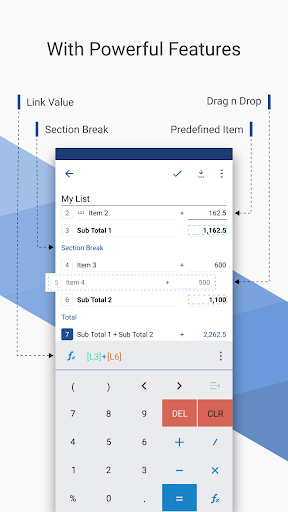 CalcList – Calculate Your List screenshot 2