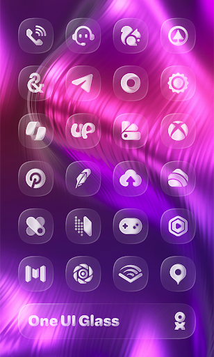 One UI Glass Icon Pack screenshot 2