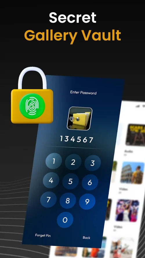 Lock Apps:Hide photos & videos (Gallery Vault) screenshot 2
