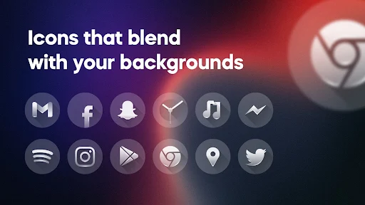 Glass UI Icon Pack screenshot 2