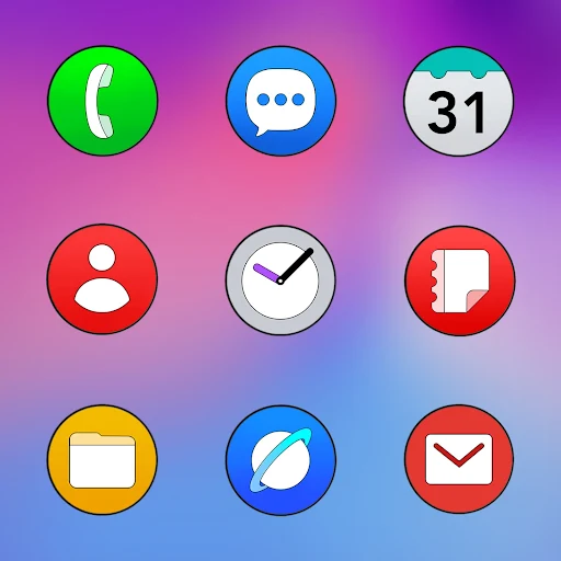 One UI Circle – Icon Pack screenshot 2