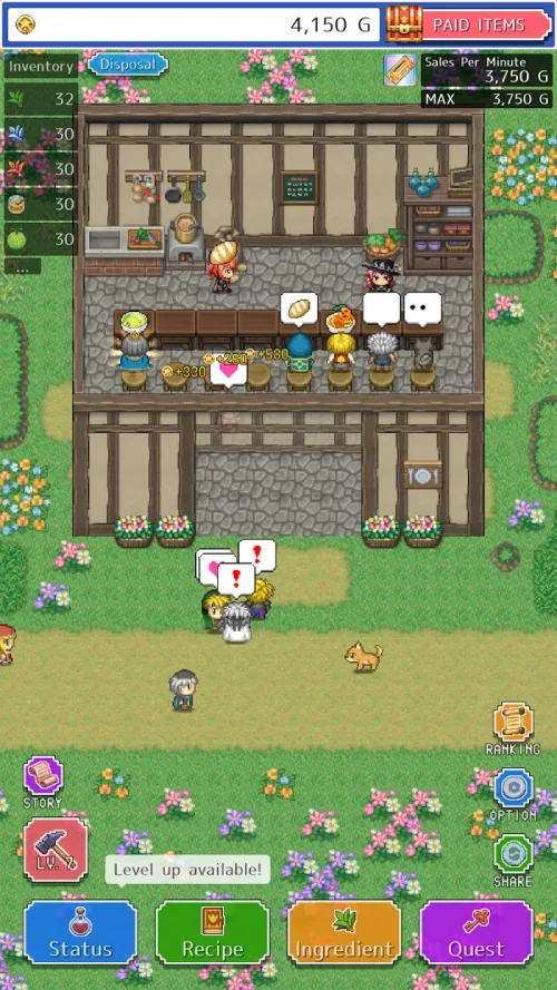 RPG Restaurant Idle Hack&Slash screenshot 2