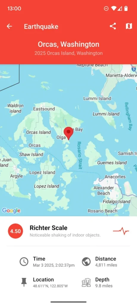 My Earthquake Alerts Pro MOD screenshot 2