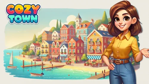 Cozy Town: Build Explore Game screenshot 2