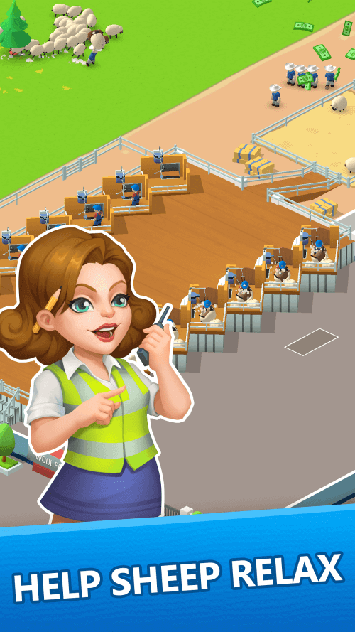Wool Inc: Idle Factory Tycoon screenshot 2