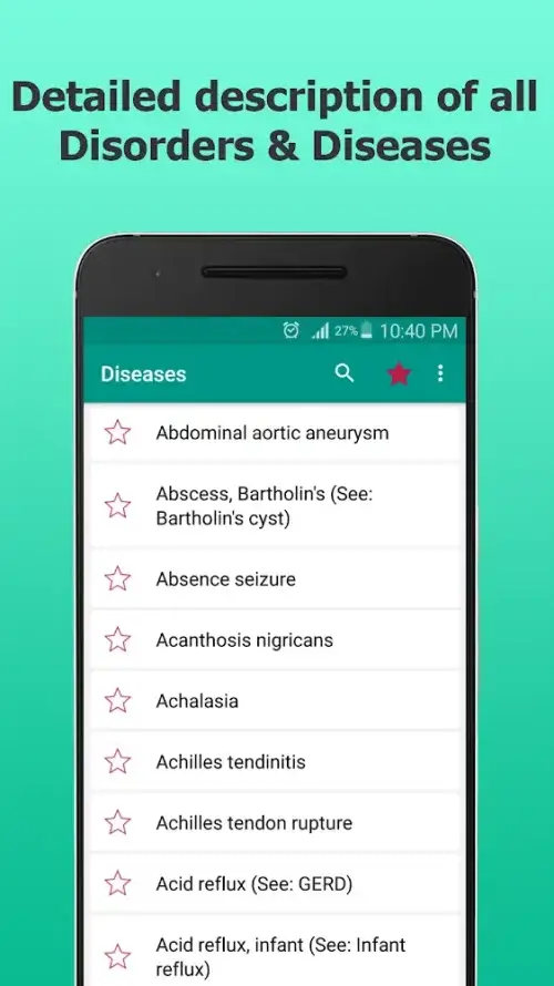 Diseases Dictionary Offline screenshot 2