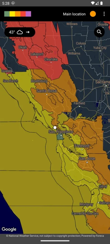 UnWX (Severe Weather Alerts) MOD screenshot 2