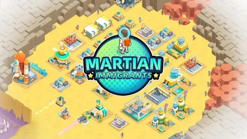 Martian Immigrants : Idle Mars screenshot 2