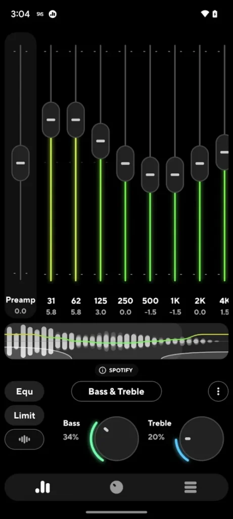 Poweramp Equalizer screenshot 2