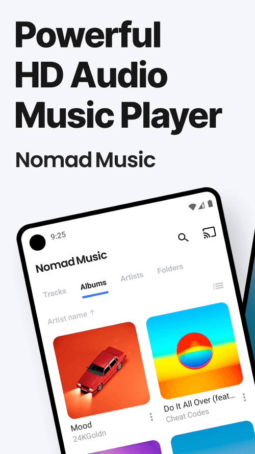 Nomad Offline Music Player screenshot 2