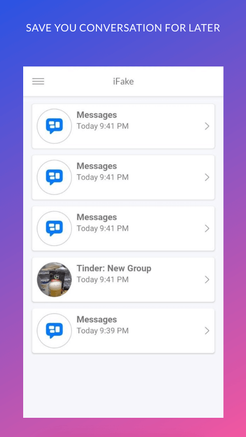 iFake: Funny Fake Messages screenshot 2