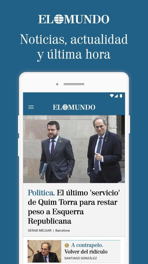 El Mundo – Diario líder online screenshot 2
