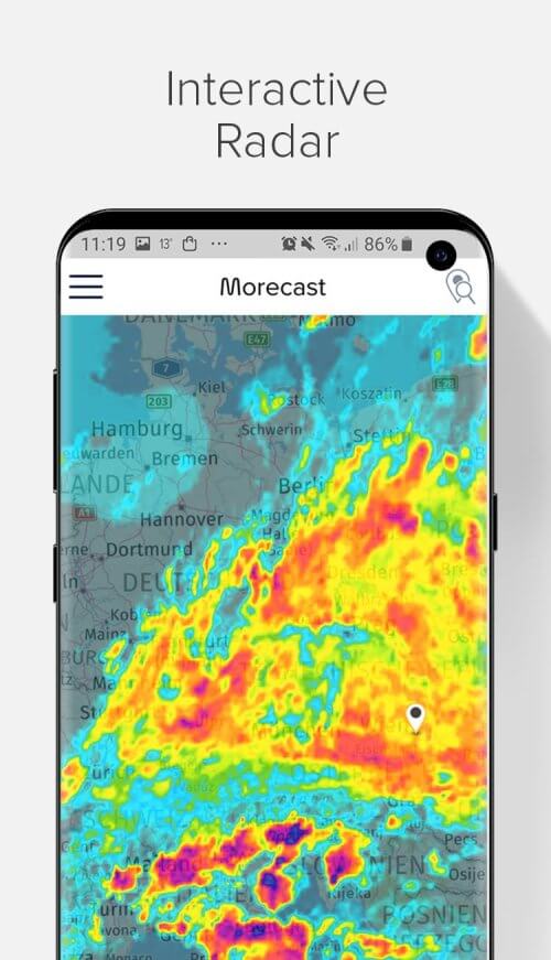 Weather & Radar – Morecast screenshot 2