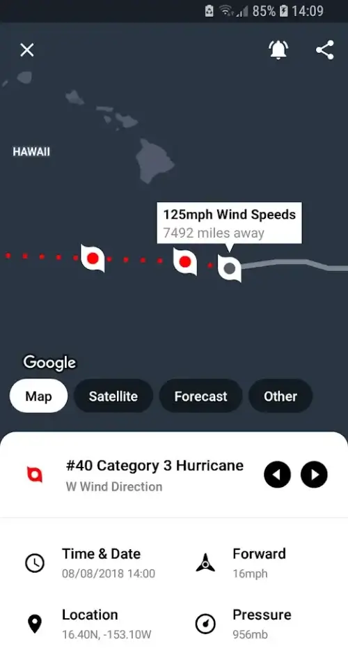 My Hurricane Tracker Pro screenshot 2