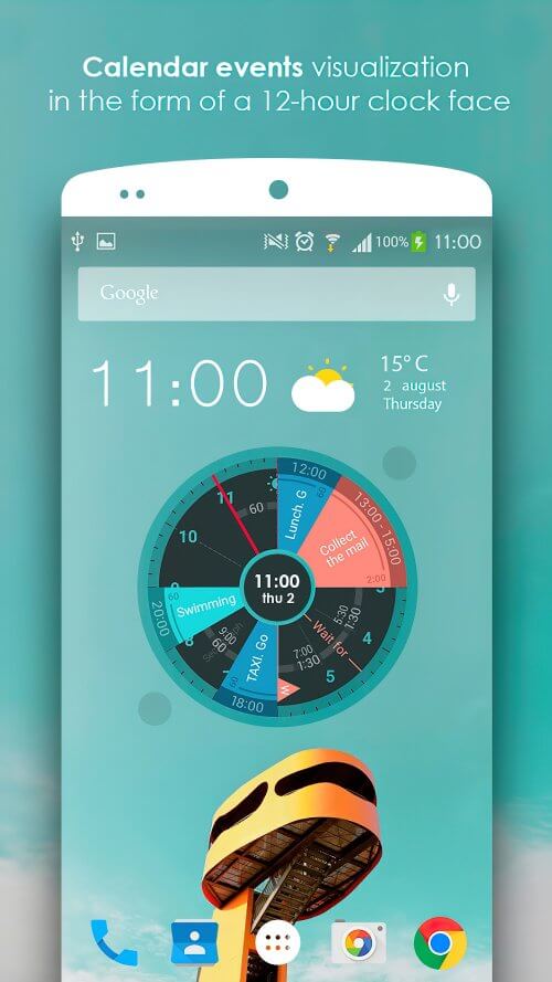 Sectograph screenshot 2