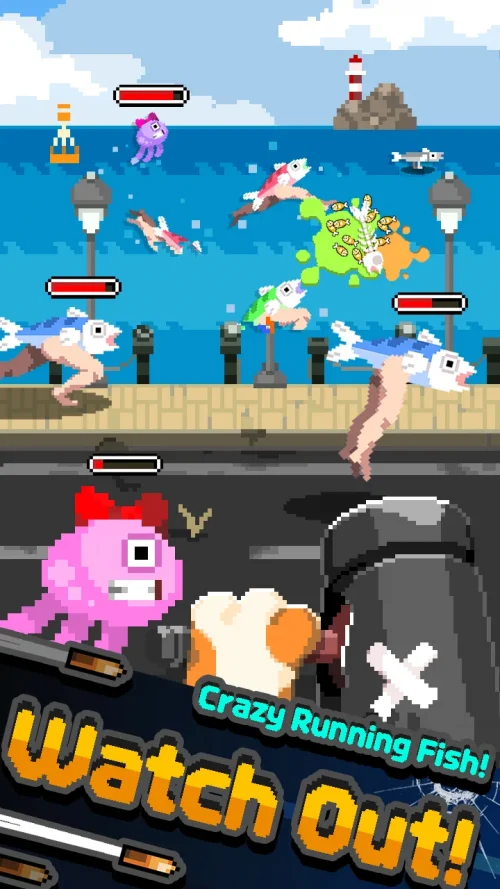 Cat Wick – Crazy Running Fish screenshot 2