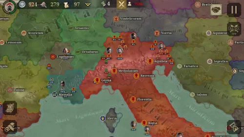 Great Conqueror: Rome War Game screenshot 2