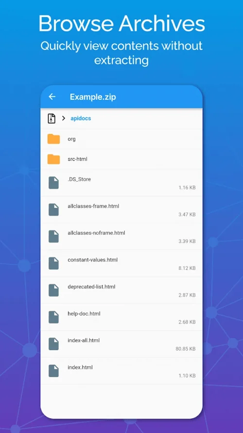7Z: Zip 7Zip Rar File Manager (7Z) screenshot 2