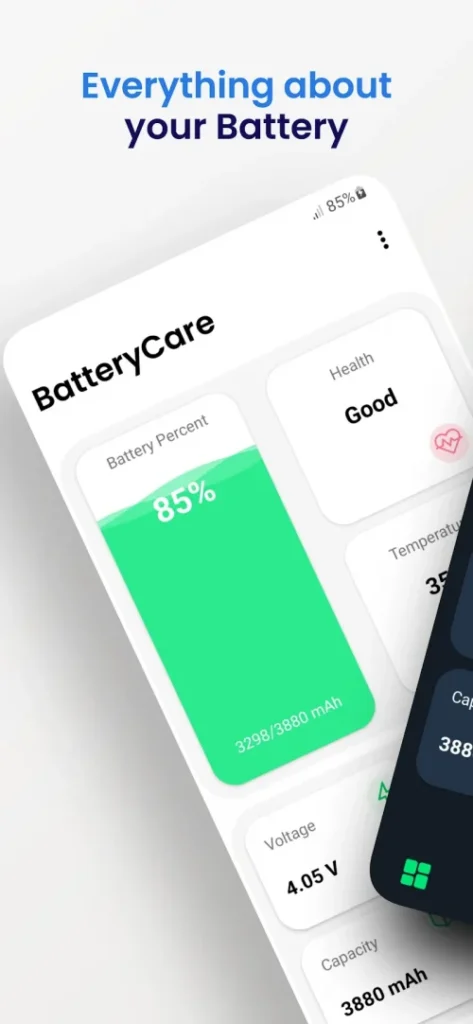 BatteryCare screenshot 2