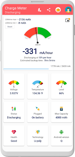 Charge Meter MOD screenshot 2